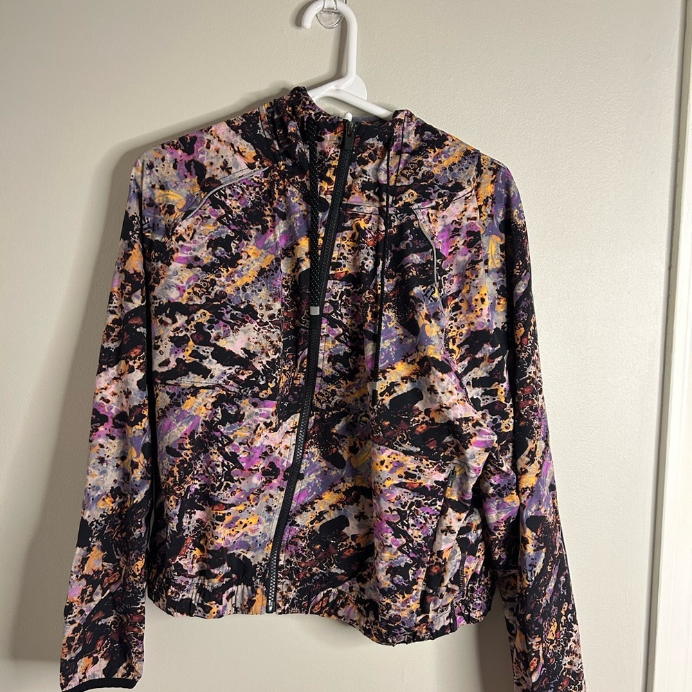 Fabletics Multicolor Abstract Jacket - image 2